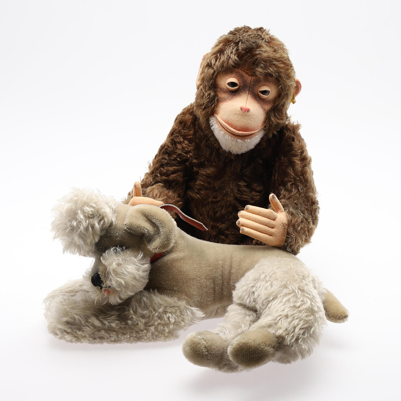 TOY ANIMALS, 2 pcs, Steiff 1960s.