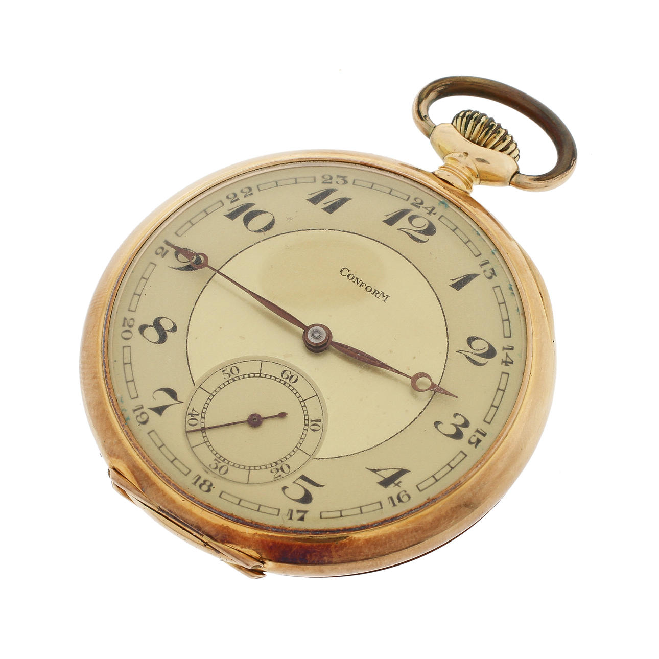 FICKUR, 14k guld, Conform. Bruttovikt ca 72 gram.