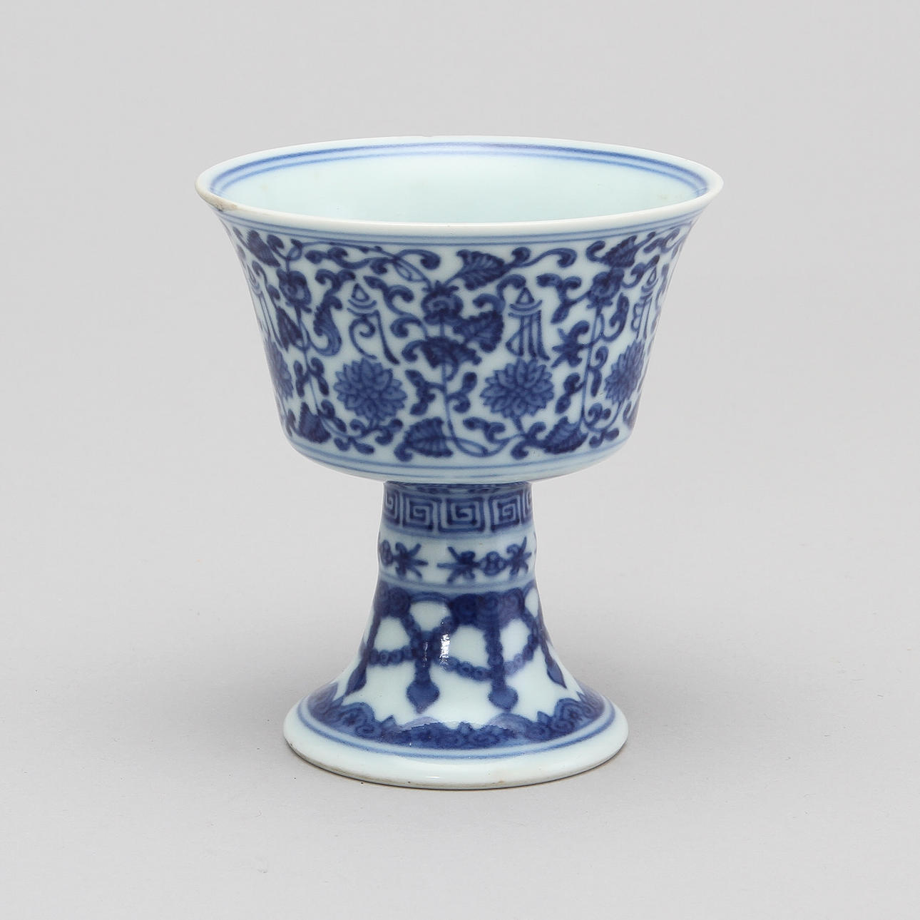 STEMCUP, porslin, Kina, 1800/1900-tal.
