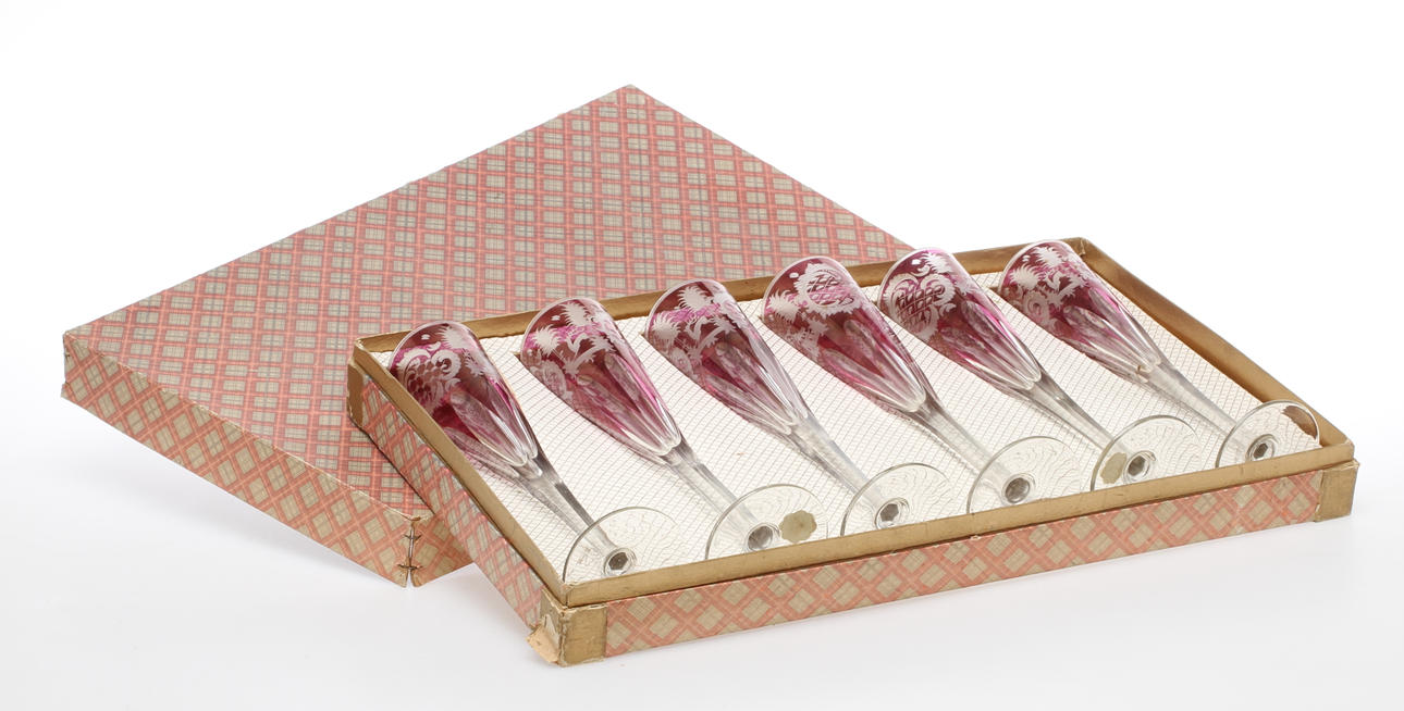 CHAMPAGNESTRUTAR, 6 st, S.I.V.A., Italien, 1900-tal.