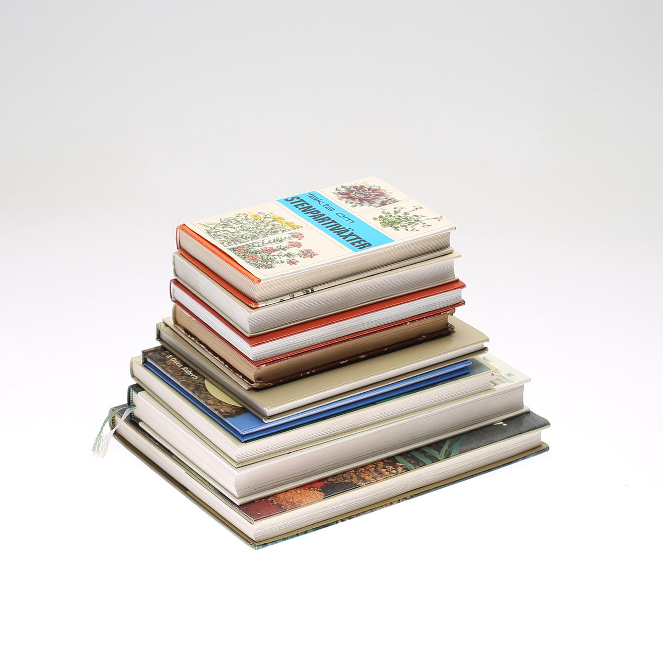 BÖCKER, 10 st, Djur & Natur, 1900-/2000-tal.