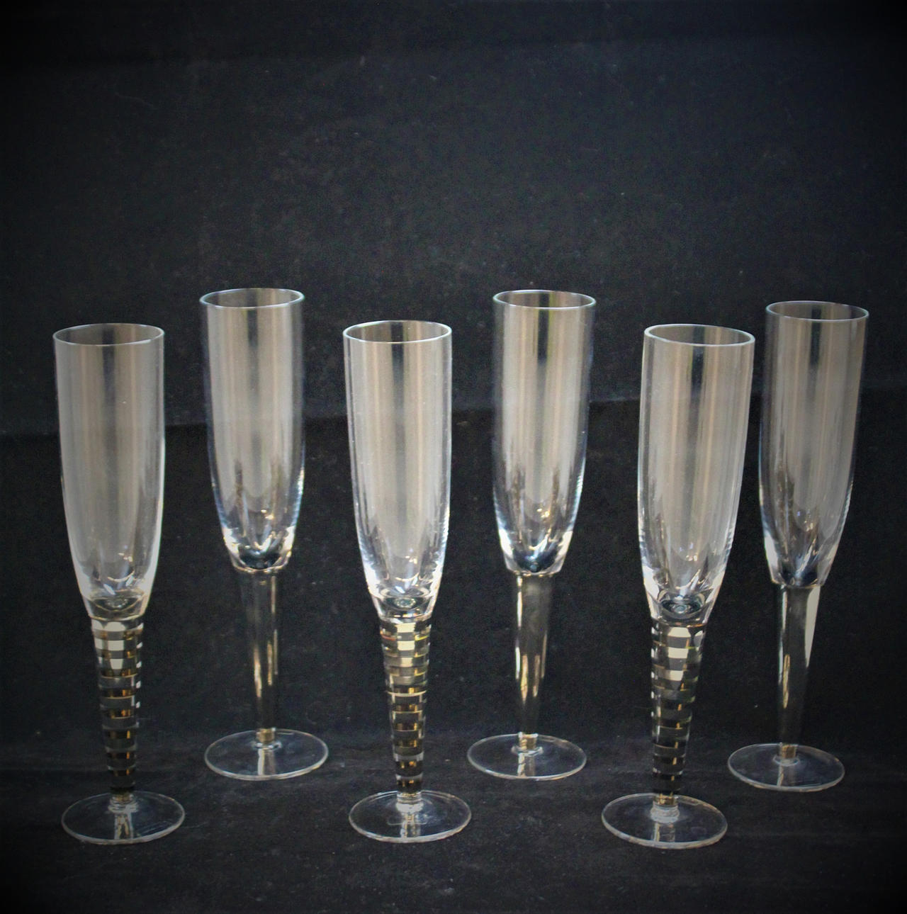 Champagnerglas, 6 Stück "Select" Boda Nova.