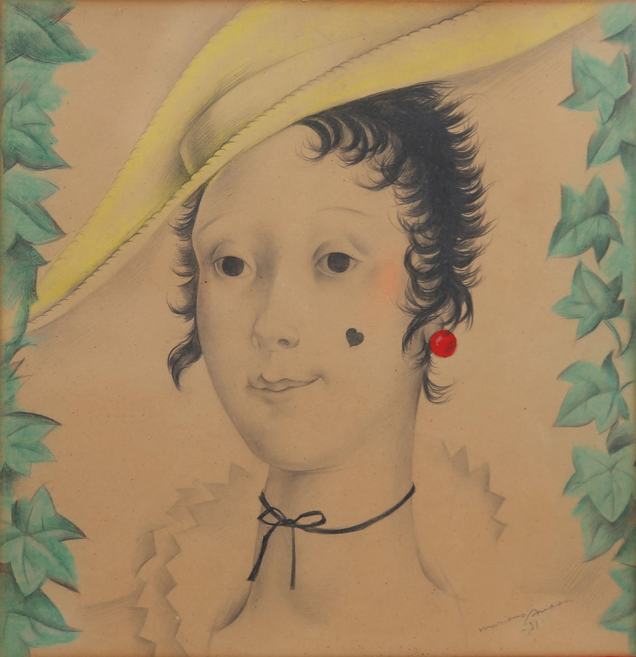 MARIANO ANDREU. Una joven.