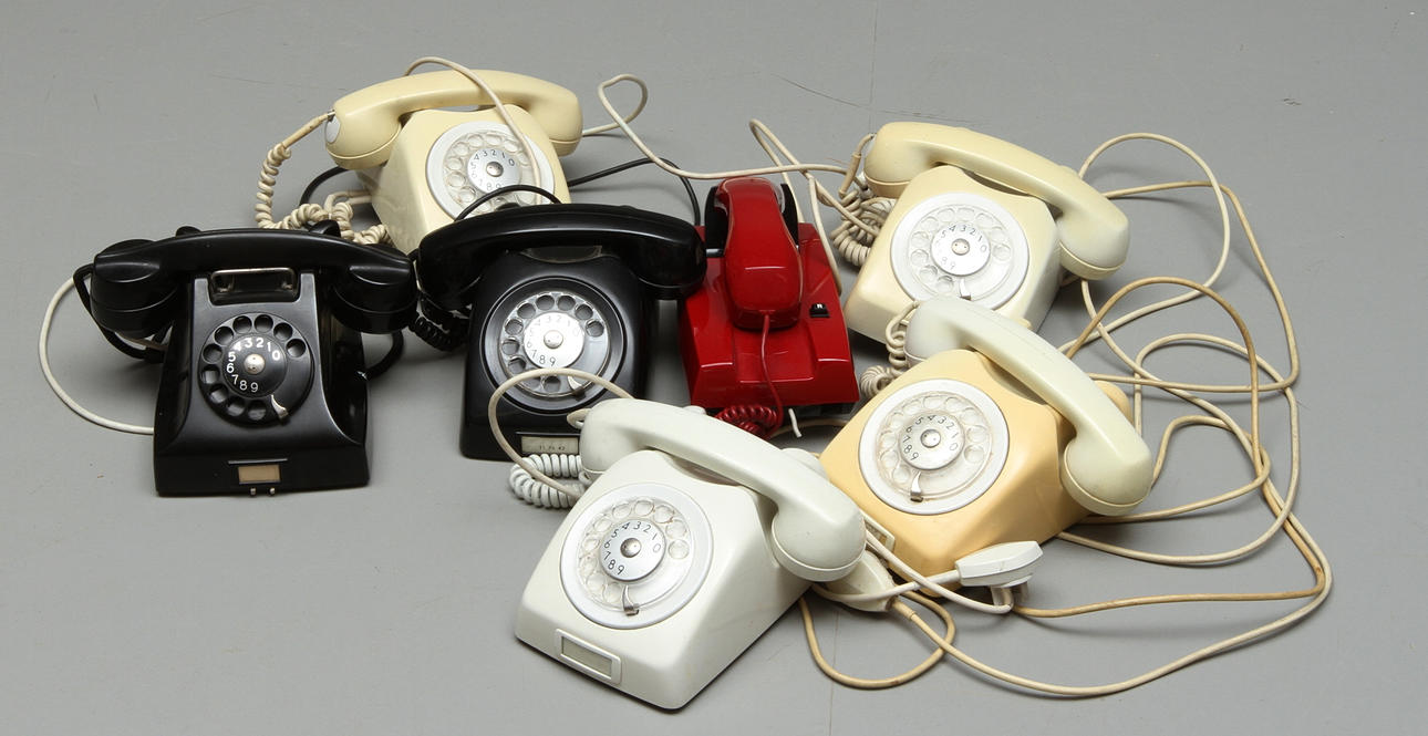 TELEFONER, 7 st.