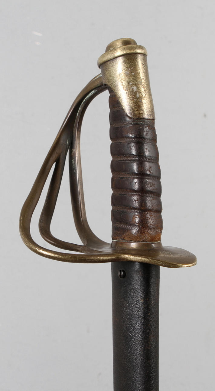 SABEL, för kavalleri, av fransk typ, klingan stämplad 1856.