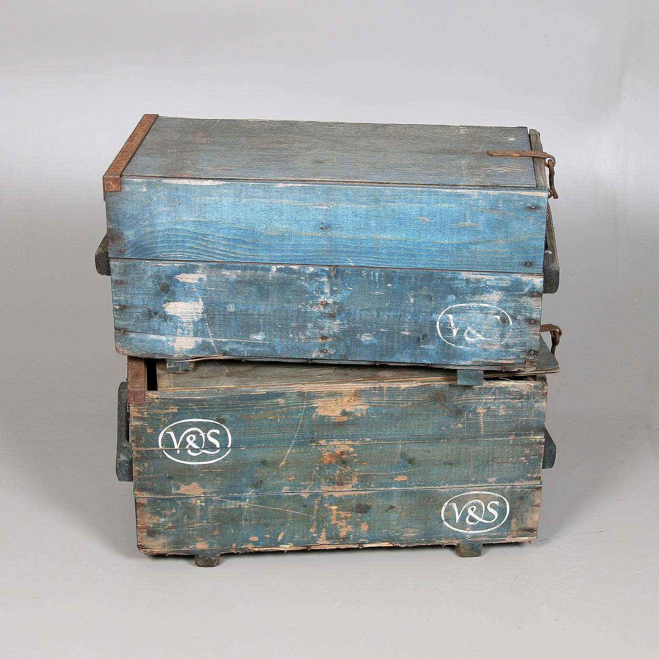 TRÄLÅDOR, 2 st, Vin & Sprit AB, Industri, 1900-talets första hälft.