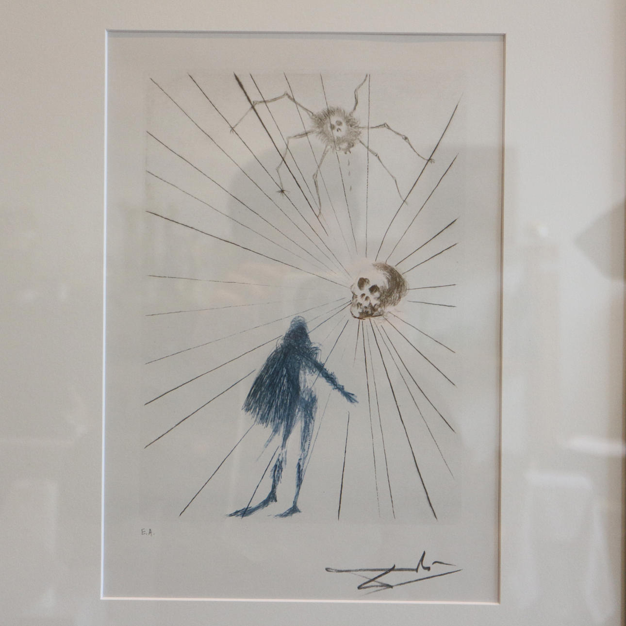 SALVADOR DALÍ. "HAMLET" BRÖNNER CALENDAR.