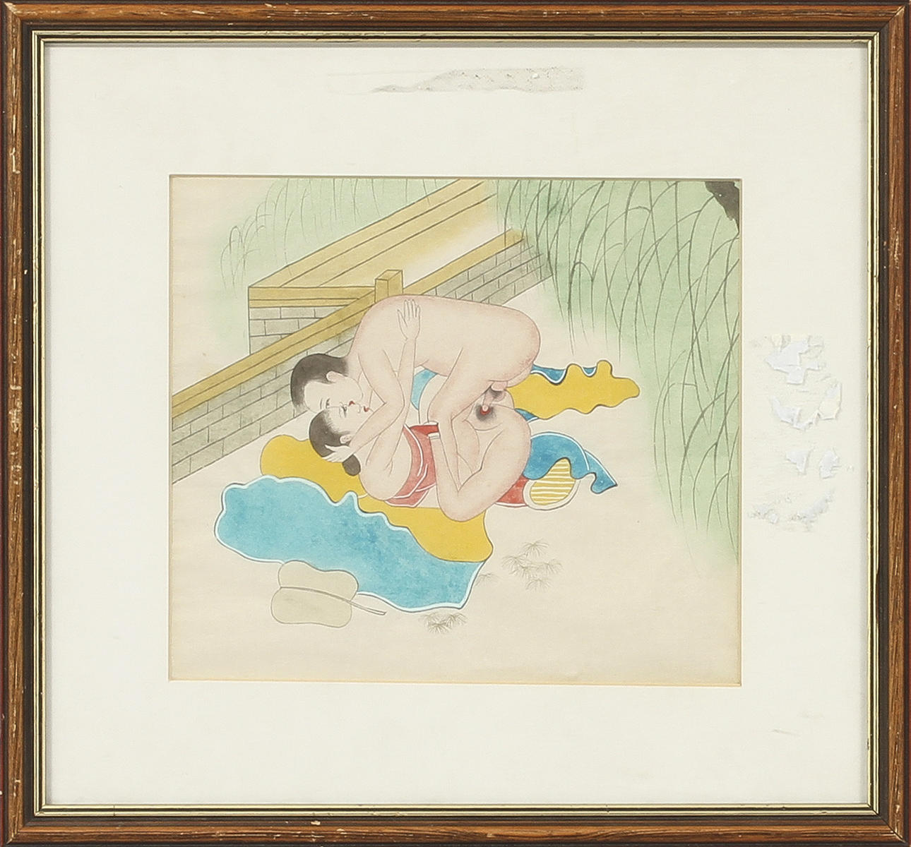 AKVARELL, Kina, 1900-tal.