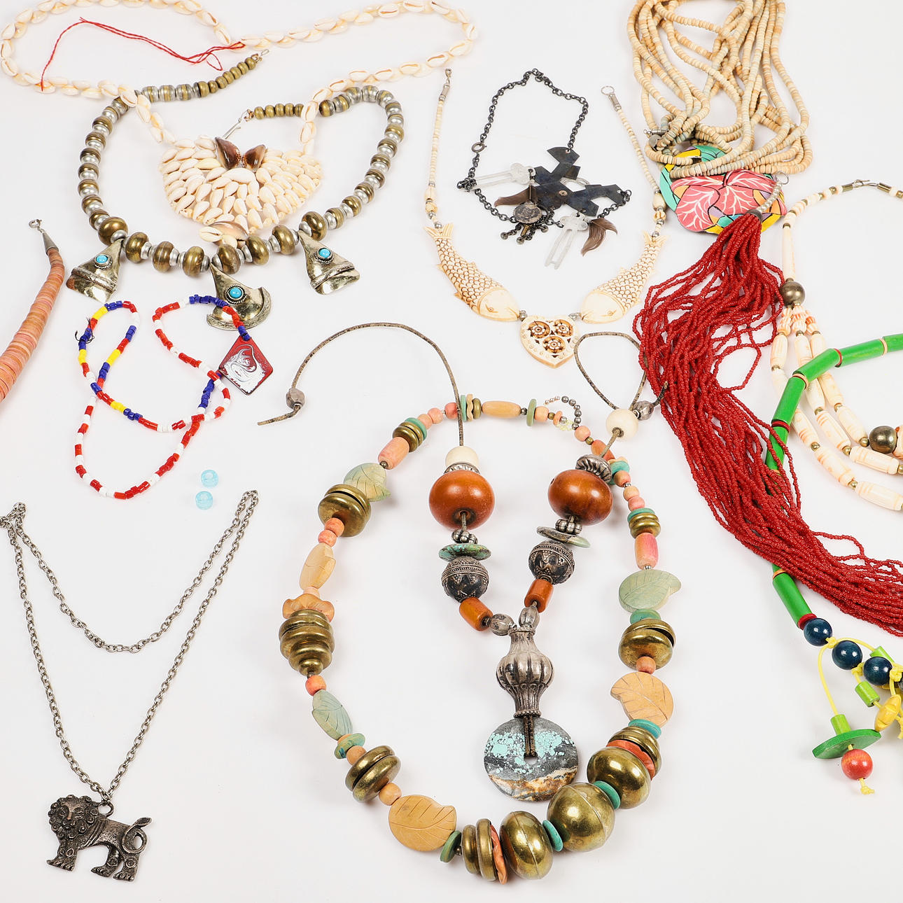 HALSBAND, Afrika m.fl. (2).