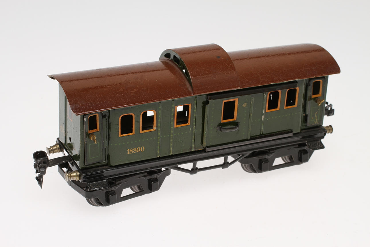 MÄRKLIN VAGN SKALA 0, PACKVAGN 1889.