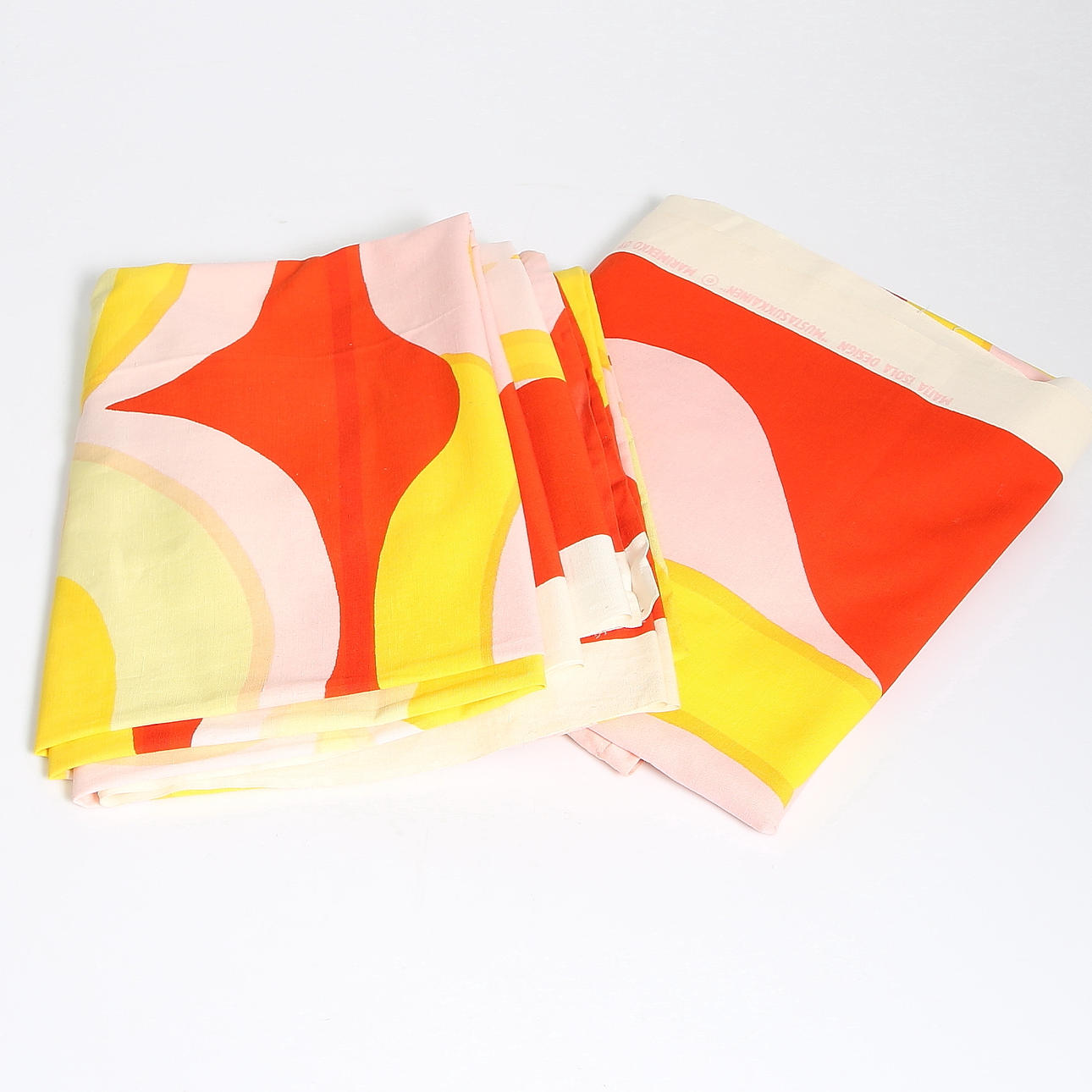 GARDINER, 2 st, Maija Isola Design, "Mustasukkainen", Marimekko, 1967.