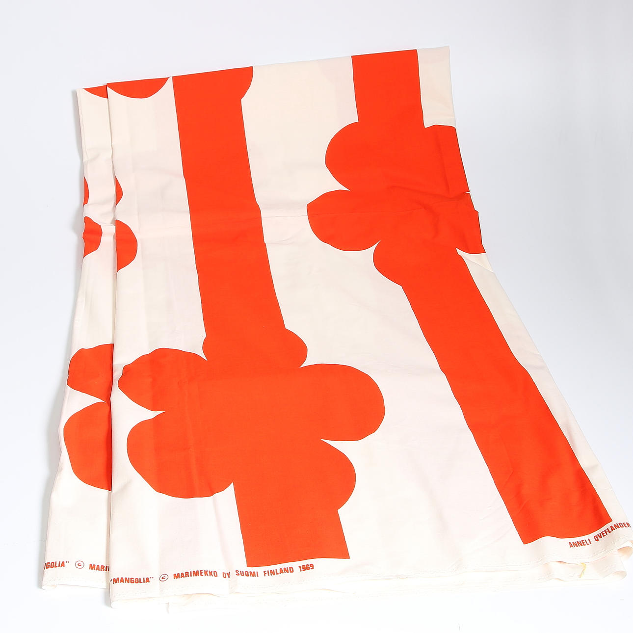 TYG, "Mangolia" Anneli Qveflander Design, Marimekko. 1969.