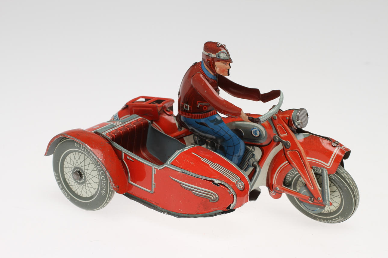 TIPP&Co MOTORCYKEL T587 med SIDOVAGN.