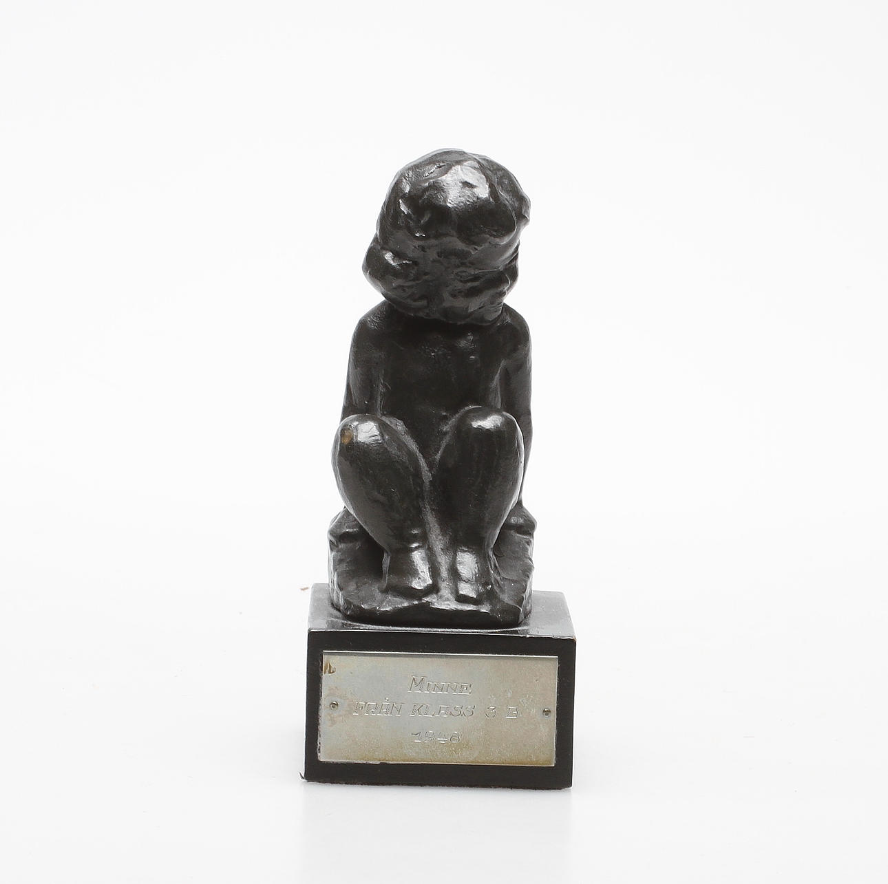 CARL-EINAR BORGSTRÖM. Skulptur, brons, signerad.