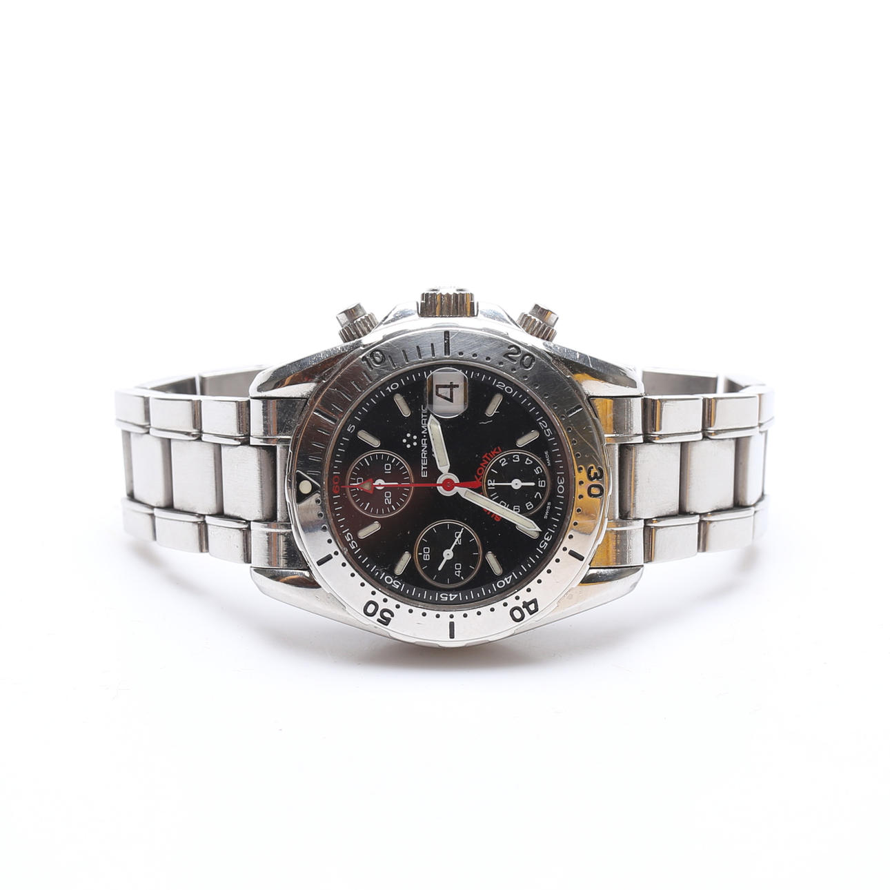 MEN'S BRACELET, chronograph, Eterna Matic Super Kontiki.