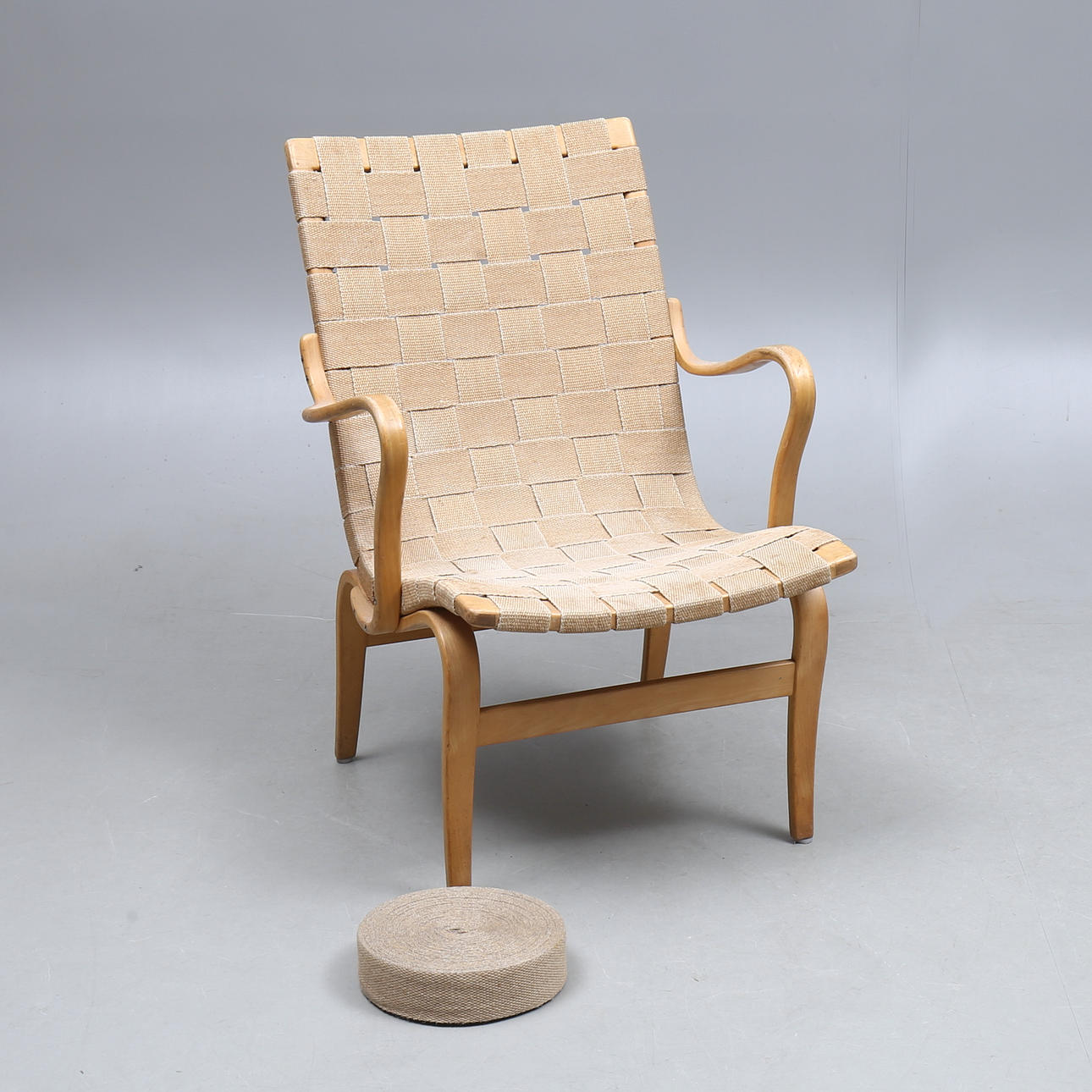 FÅTÖLJ, "Eva", Bruno Mathsson.