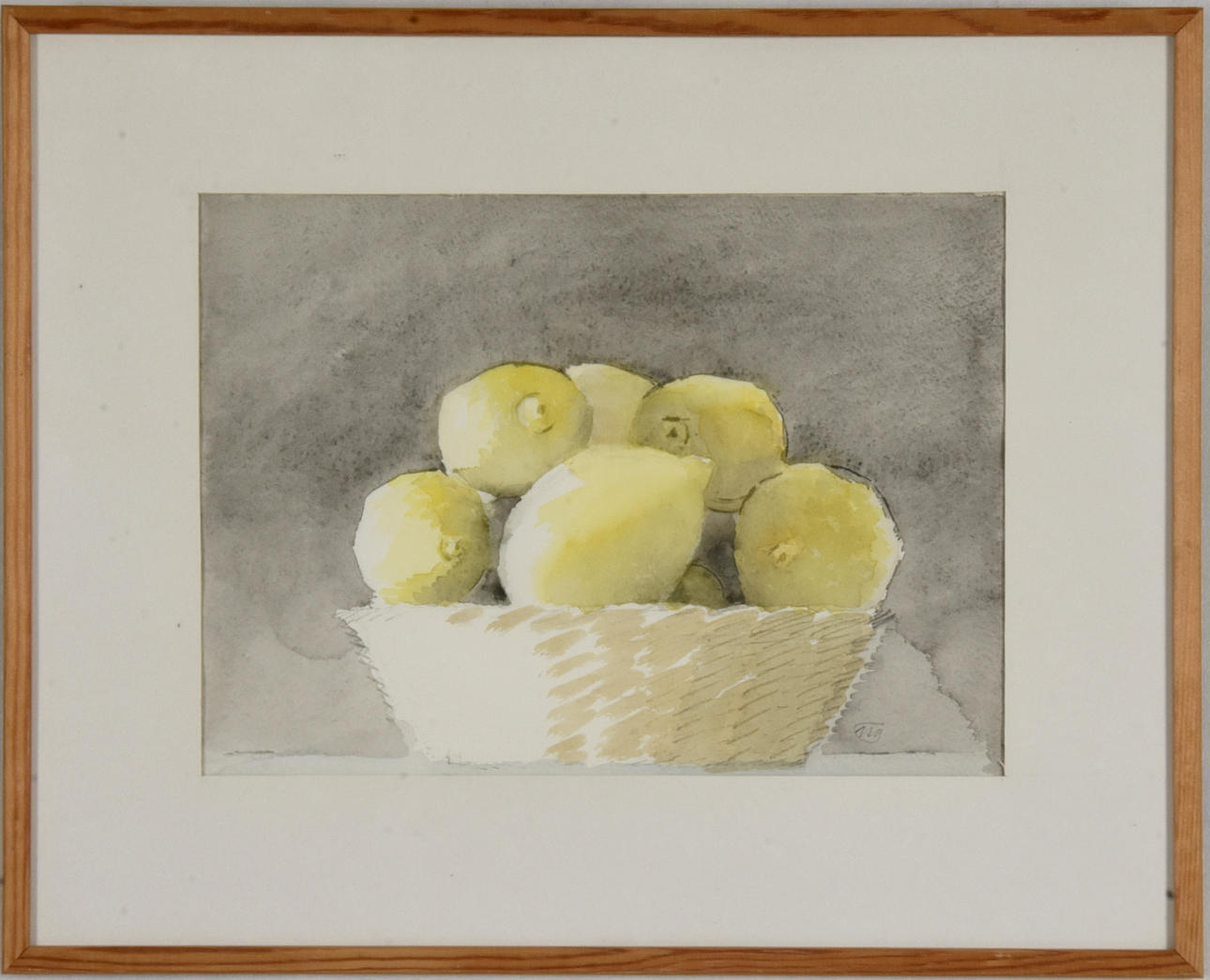 NILS GÖRAN GUSTAFSSON. Akvarell.