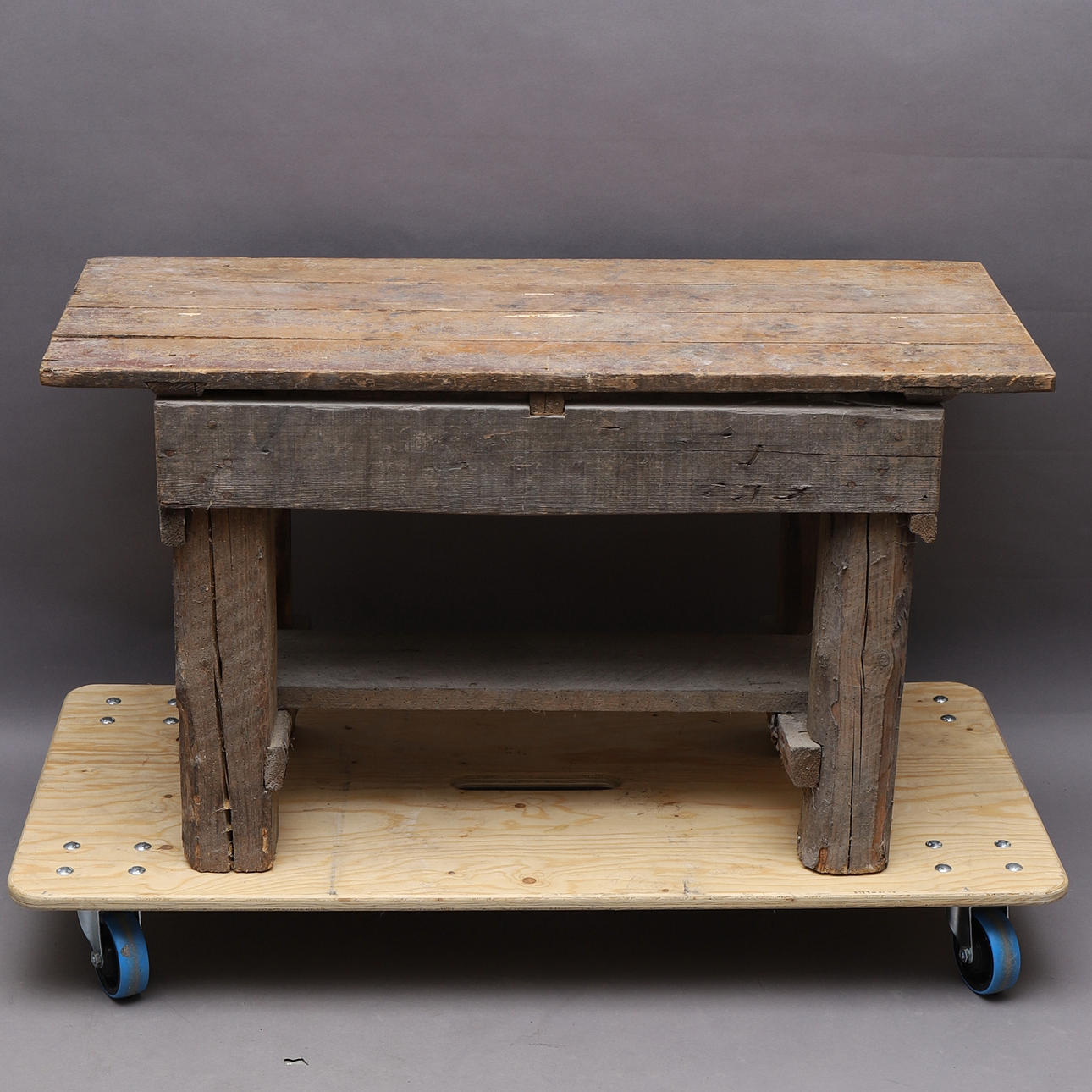 SLAKTBÄNK, trä, 1800-tal.