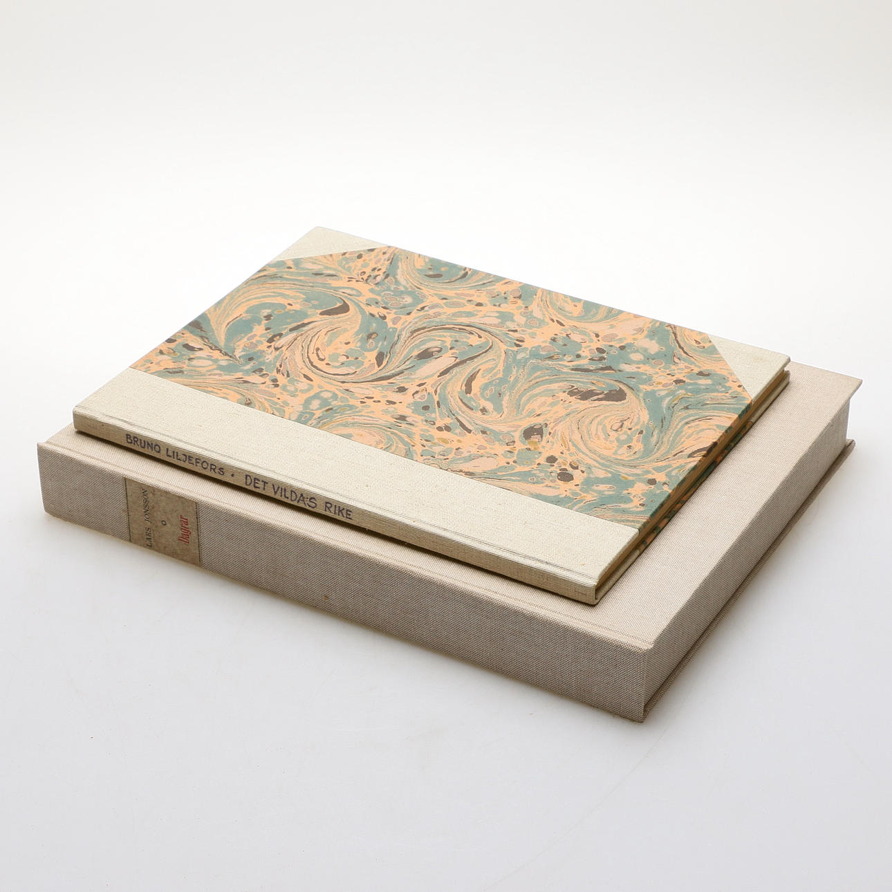 KIRJAT, 2 kpl, Bruno Liljefors ja Lars Jonsson.