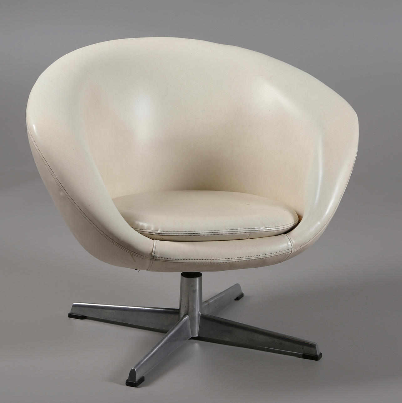 SNURRFÅTÖLJ, galon 1960/70 tal.