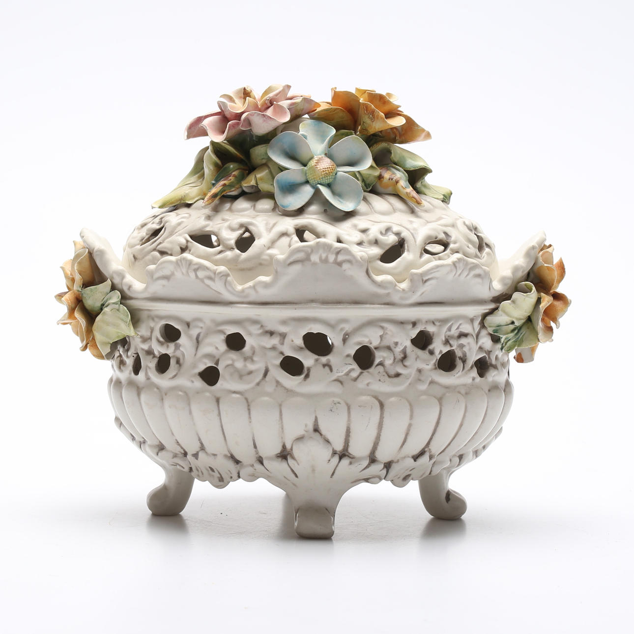 TISCHSET SCHALE, Keramik, V. Bassano.