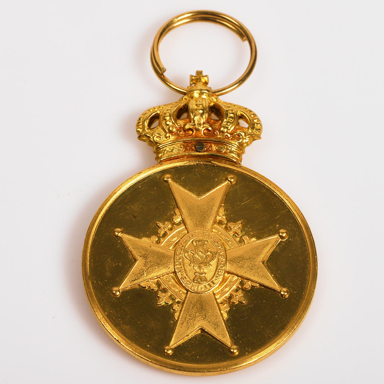 MEDALLA, Real Orden Vasa, oro, 1956.