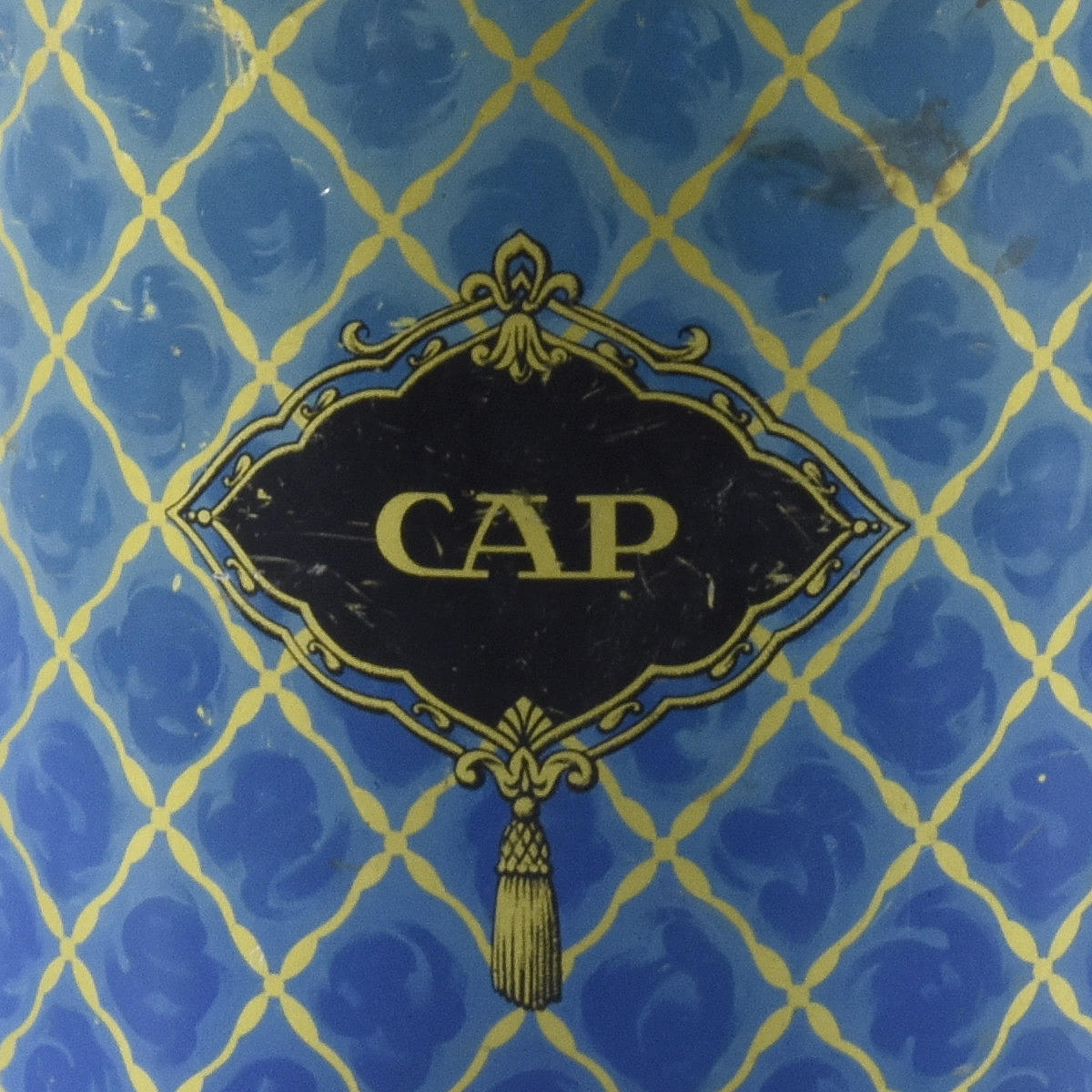 PLÅTBURK, CAP. Göteborg, 1900-talets första hälft.