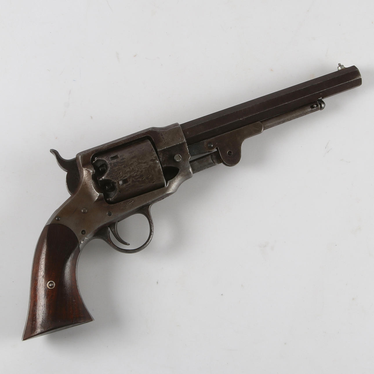 BLOCK REVOLVER, Americano, Single Action, Roger & Spencer, modelo Army ...