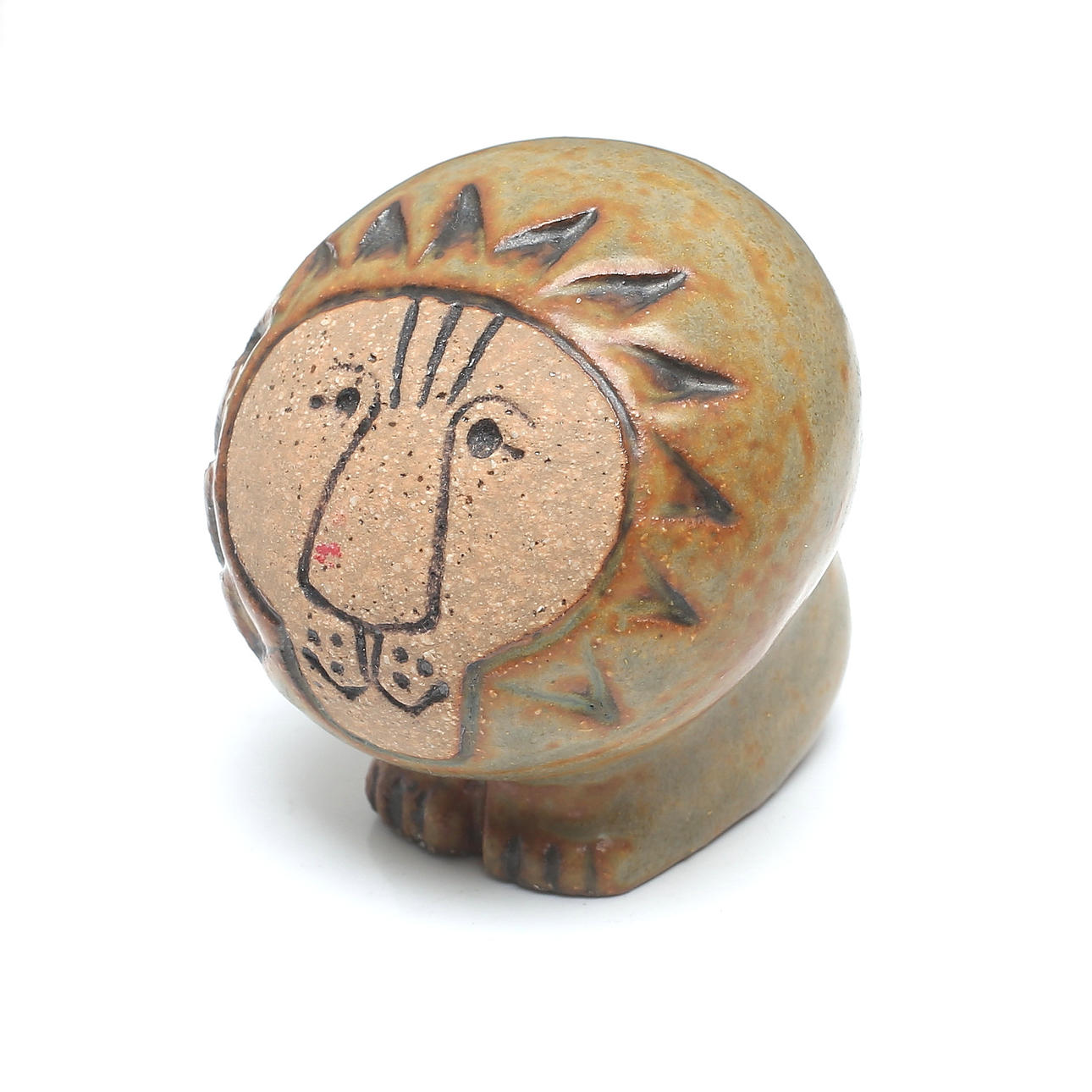 LISA LARSON. Figurin, Lejon Mini, stengods, Gustavsberg.