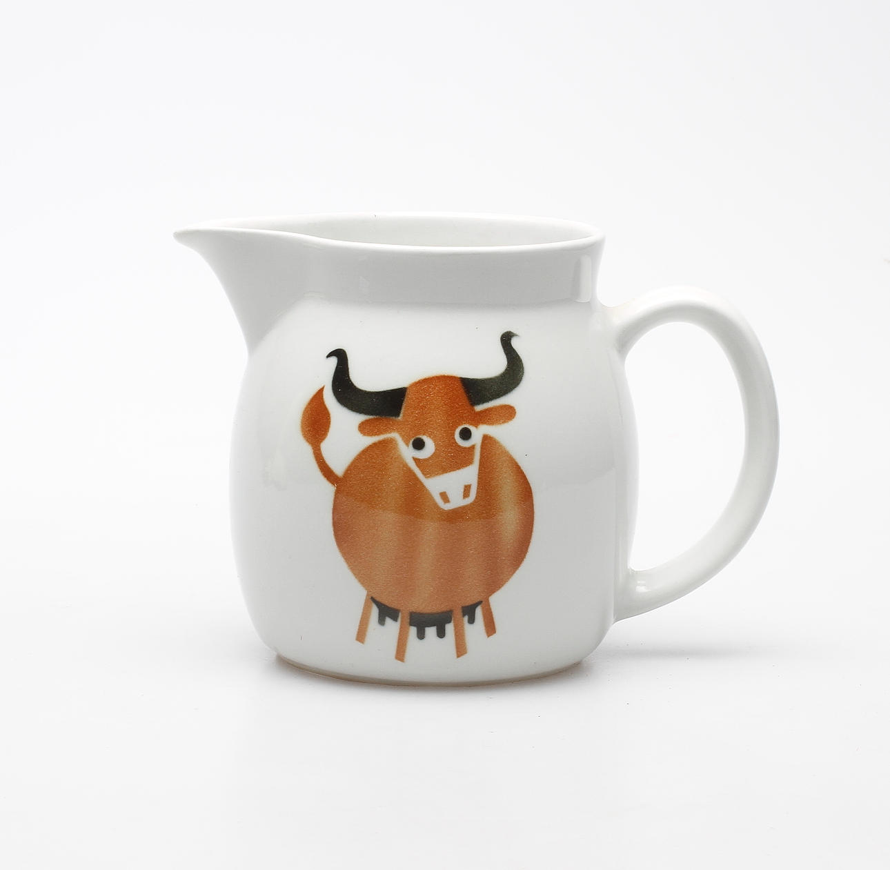 MJÖLKKANNA, porslin, Arabia.