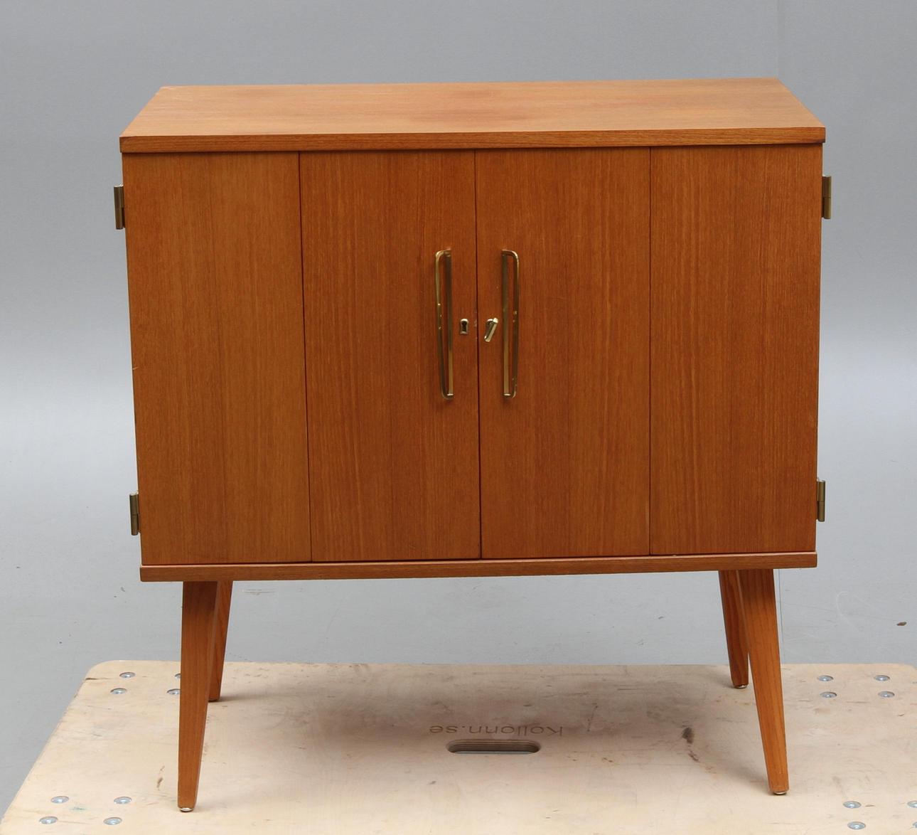 SKÅP, teak, 1950-tal.