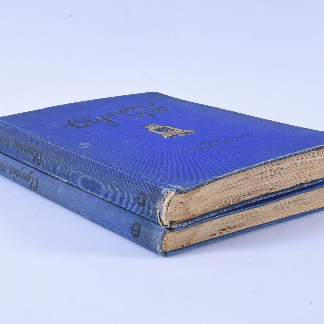 BÖCKER, 2 st, Olympia 1936.