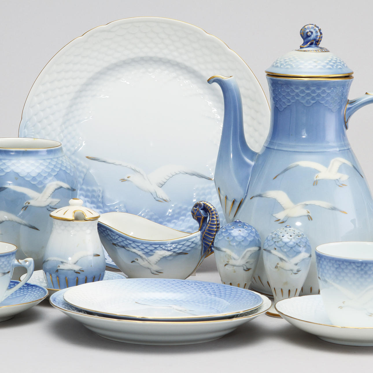 SERVIS, "Måsen", 77 delar, Bing & Gröndahl.