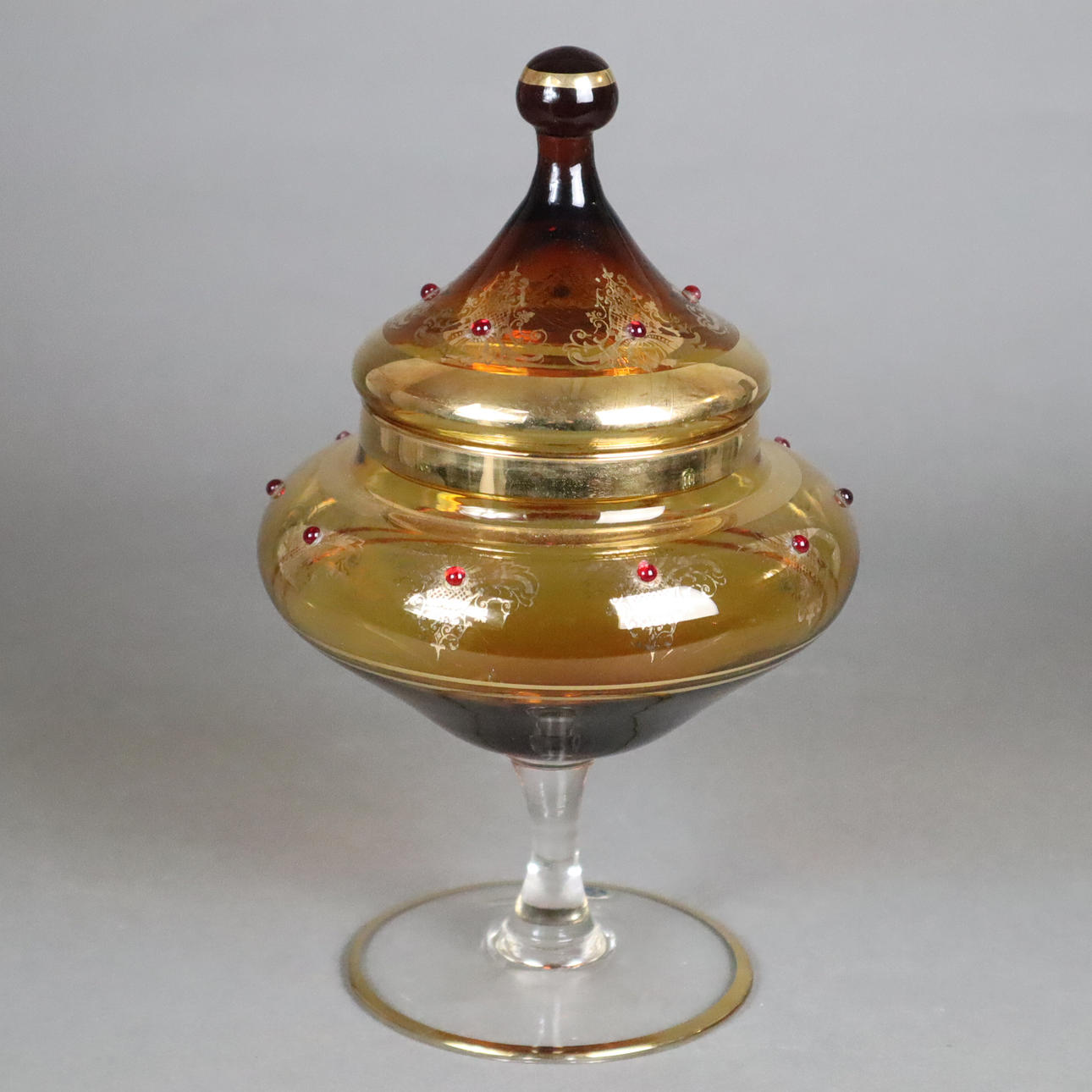 --BONBONIERE, Italien, Konfektschale mit Deckel.