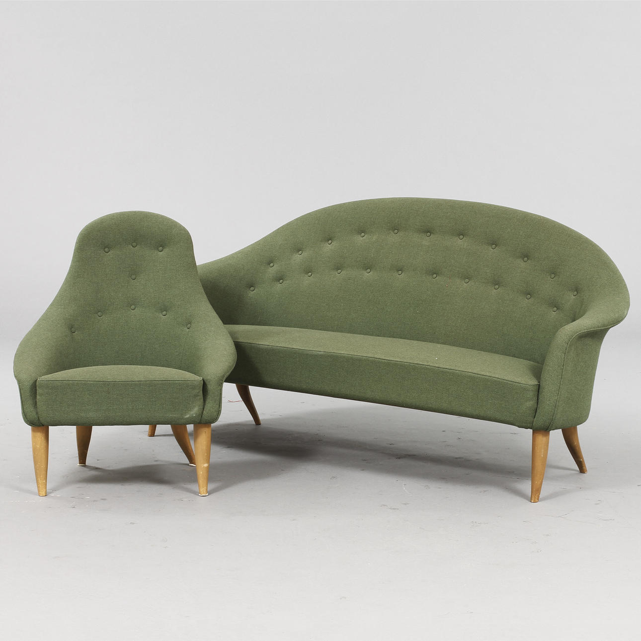 SOFFA OCH FÅTÖLJ, "Paradiset och Lilla Eva", Kerstin Hörlin-Holmqvist.