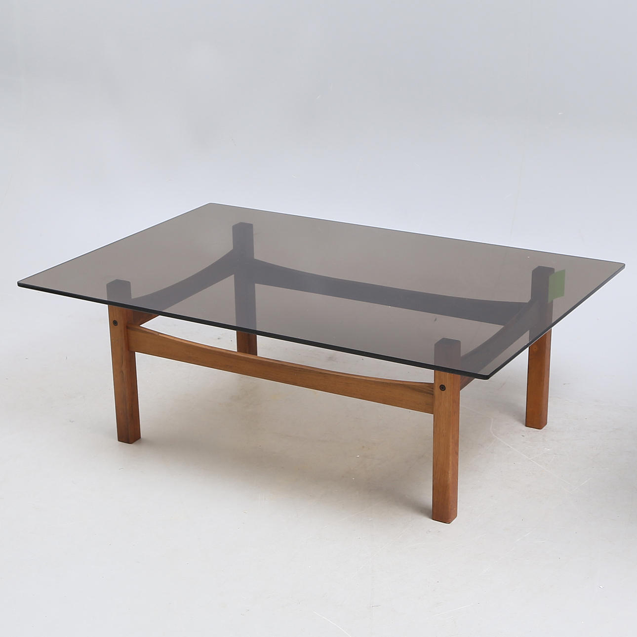 SOFFBORD, glas/trä, jakaranda, Danmark, 1900.tal.