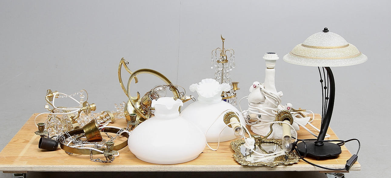 BELYSNINGSFÖREMÅL, 1900-tal.