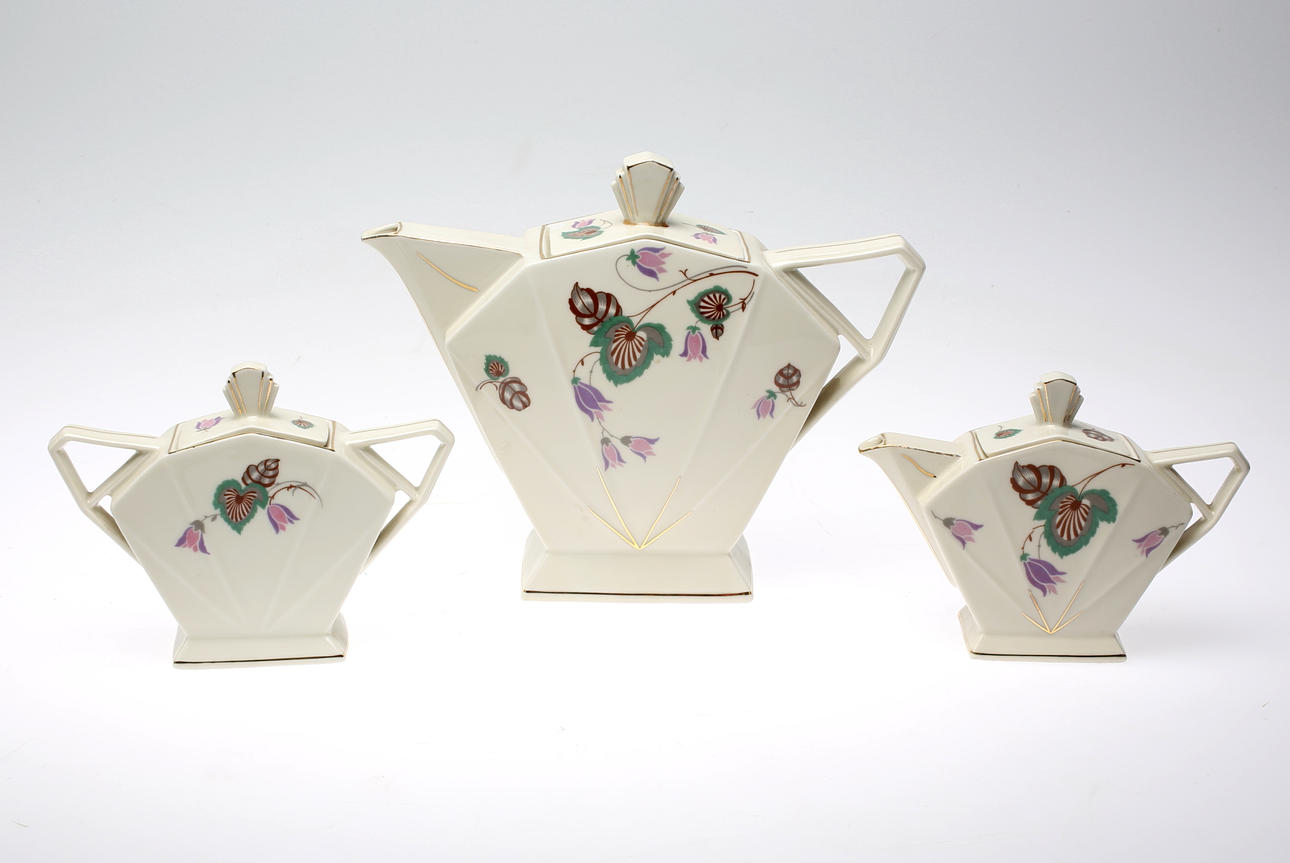 KAFFESERVIS, Victoria, art deco, 1920 tal.