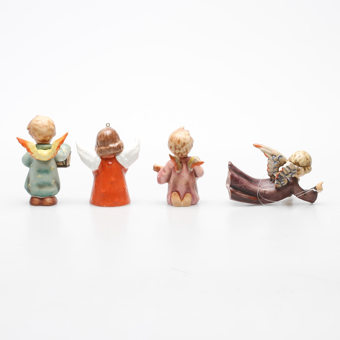 ÄNGLAR, 4 st, porslin, Goebel.