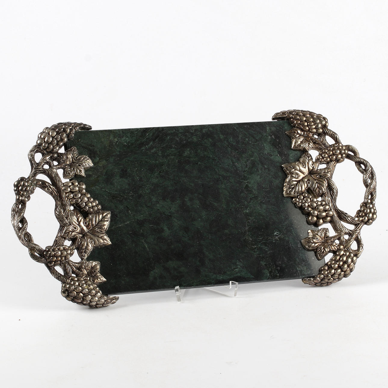 SERVERINGSBRICKA, marmor, metall, 1900-tal.