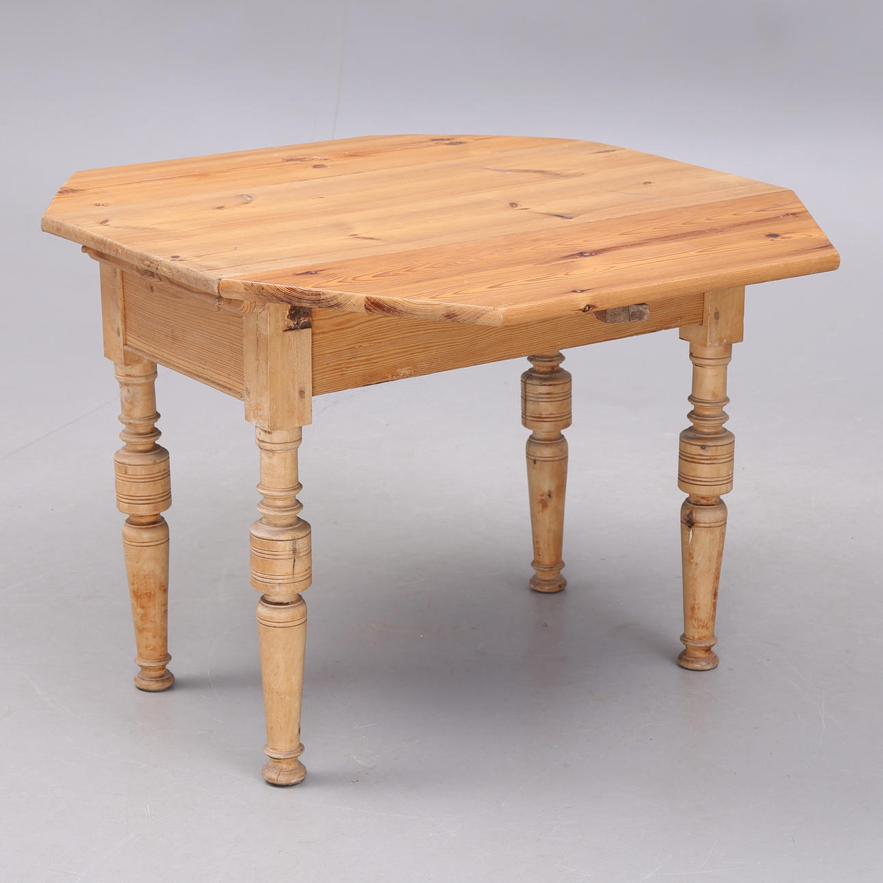 KLAFFBORD med låda, 1800/1900-tal.