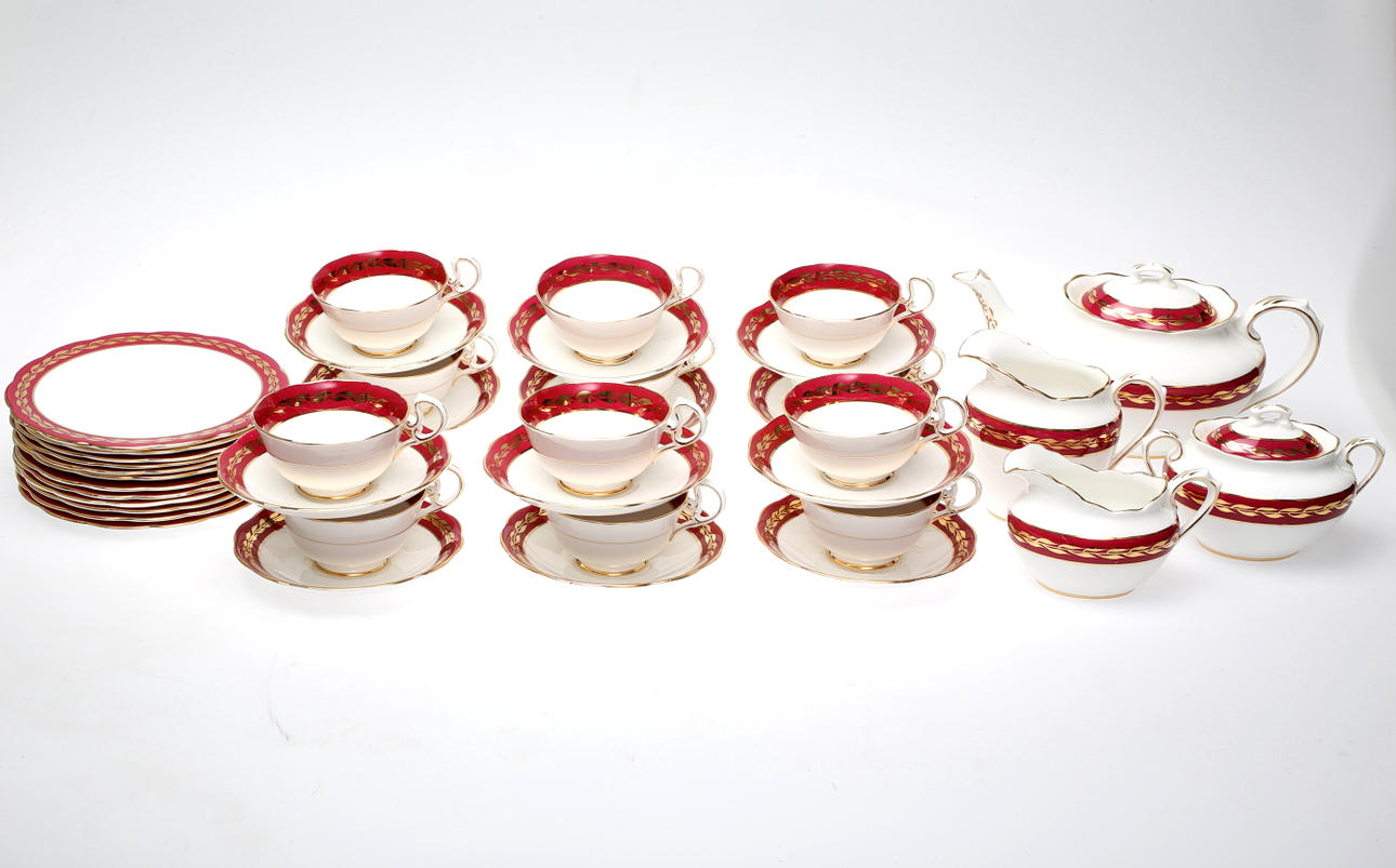 KAFFESERVIS, England, Royal albert.