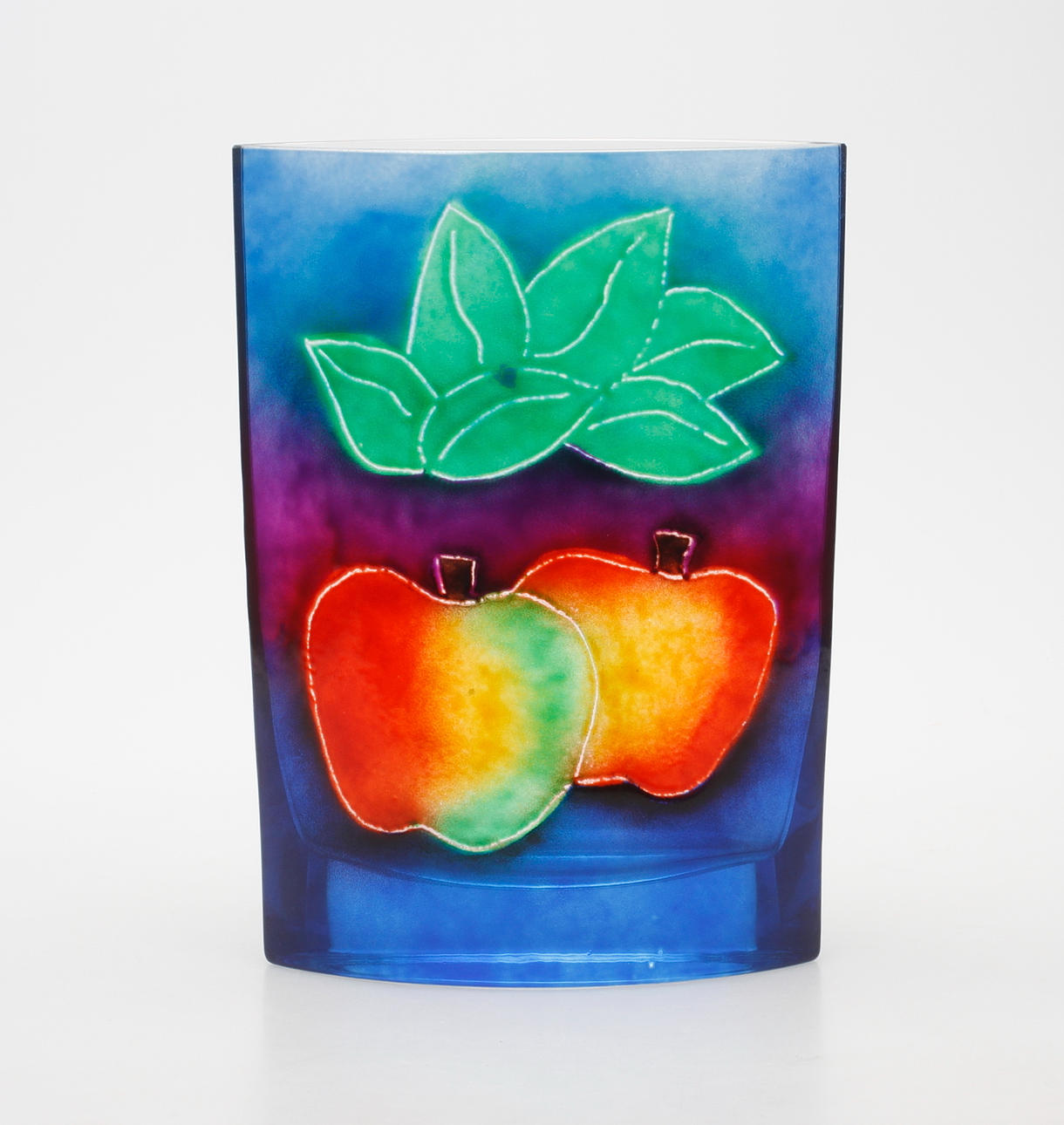 VAS, glas, Britten Pååg, Steninge Slott, signerad och daterad 2004.