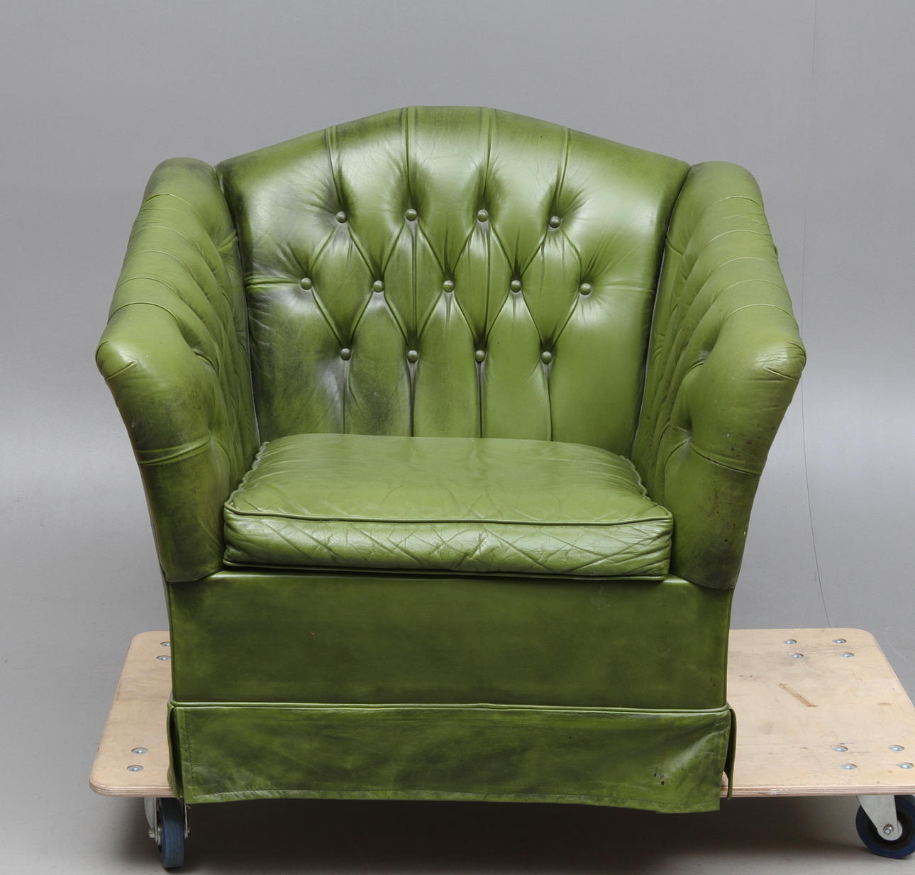 SKINNFÅTÖLJ, 1900-tal.