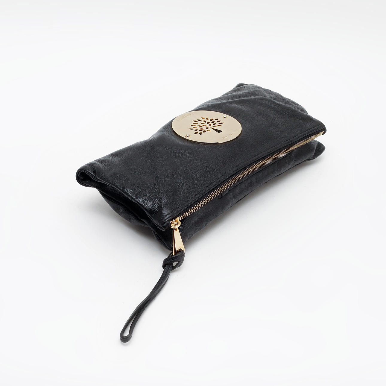 TASKE, Mulberry, Clutch foldover.