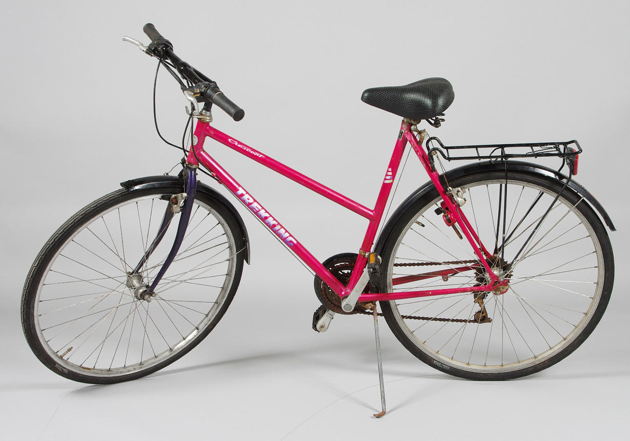 CYKEL, dammodell, "Trekking", Crescent, 18-växlad.