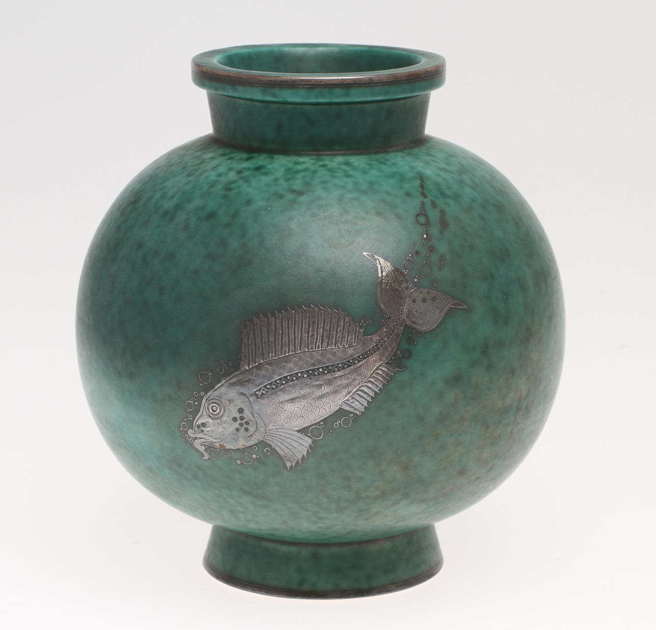 VAS, stengods, "Argenta", Wilhelm Kåge, Gustavsberg.