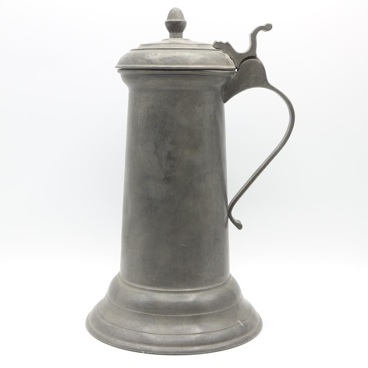 ZINNKRUG MIT DECKEL ANTIK DEUTSCHLAND.