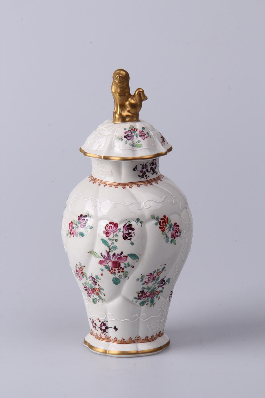 LOCKURNA, fajans, Porcelaine de Paris, Frankrike.