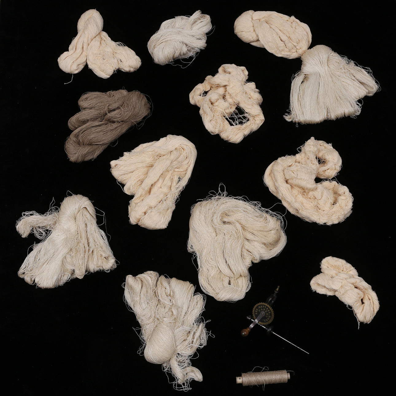 WEBGARNE, WICKELMASCHINE, Leinen.